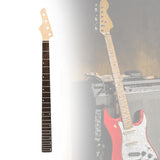 Maxbell Electric Guitar Neck Half Paddle Headstock Smooth Maple Fretboard for Guitar style C