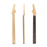Maxbell Electric Guitar Neck Half Paddle Headstock Smooth Maple Fretboard for Guitar style D
