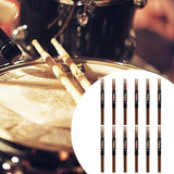 Maxbell 24Pcs Drum Mallets Classic Jazz Drumsticks for Exercise Children Drum Lovers B