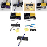 Maxbell Piccolo Woodwind Instrument C Key for Stage Musical Enlightenment Classroom Purple