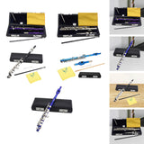 Maxbell Piccolo Woodwind Instrument C Key for Stage Musical Enlightenment Classroom Purple