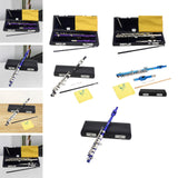 Maxbell Piccolo Woodwind Instrument C Key for Stage Musical Enlightenment Classroom Purple