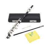 Maxbell Piccolo Woodwind Instrument C Key for Stage Musical Enlightenment Classroom Black