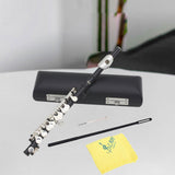 Maxbell Piccolo Woodwind Instrument C Key for Stage Musical Enlightenment Classroom Black