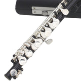 Maxbell Piccolo Woodwind Instrument C Key for Stage Musical Enlightenment Classroom Black