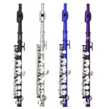 Maxbell Piccolo Woodwind Instrument C Key for Stage Musical Enlightenment Classroom Blue