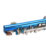 Maxbell Piccolo Woodwind Instrument C Key for Stage Musical Enlightenment Classroom Blue