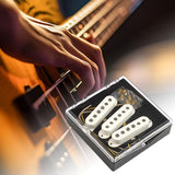 Maxbell Guitar Single Coil Pickup 52mm Prewired Accessories for Electric Guitar 5.9K