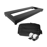 Maxbell Folding Guitar Pedal Board Bass Pedalboard for Electric Guitar Bass Supplies PB1