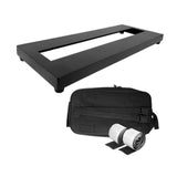 Maxbell Folding Guitar Pedal Board Bass Pedalboard for Electric Guitar Bass Supplies PB1