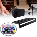 Maxbell Folding Guitar Pedal Board Bass Pedalboard for Electric Guitar Bass Supplies PB3