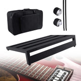 Maxbell Folding Guitar Pedal Board Bass Pedalboard for Electric Guitar Bass Supplies PB3