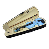 Maxbell 4/4 Full Size Violin Portable Starter Kits for Beginner Adults Kids Students blue