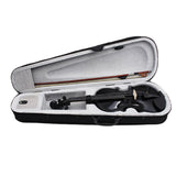 Maxbell 4/4 Full Size Violin Portable Starter Kits for Beginner Adults Kids Students black