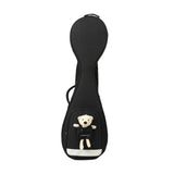 Maxbell Chinese Lute Case 41 inch Soft Paddd Storage Case Portable with Bear Gig Bag black