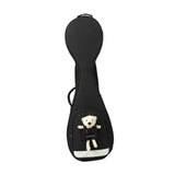 Maxbell Chinese Lute Case 41 inch Soft Paddd Storage Case Portable with Bear Gig Bag black