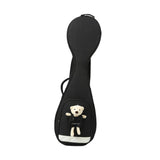 Maxbell Chinese Lute Case 41 inch Soft Paddd Storage Case Portable with Bear Gig Bag black