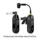 Maxbell Sax Microphone Professional Trumpet Plug and Play Horn Receiver Transmitters 1 Channel