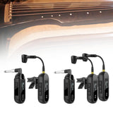 Maxbell Sax Microphone Professional Trumpet Plug and Play Horn Receiver Transmitters 1 Channel