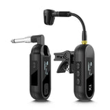 Maxbell Sax Microphone Professional Trumpet Plug and Play Horn Receiver Transmitters 1 Channel