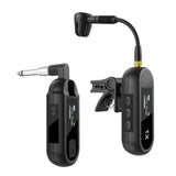 Maxbell Sax Microphone Professional Trumpet Plug and Play Horn Receiver Transmitters 1 Channel