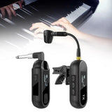 Maxbell Sax Microphone Professional Trumpet Plug and Play Horn Receiver Transmitters 1 Channel