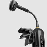 Maxbell Sax Microphone Professional Trumpet Plug and Play Horn Receiver Transmitters 2 Channel