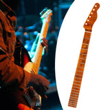 Maxbell 21 Frte Maple Guitar Neck Fretboard for Electric Guitar Instrument Accessory