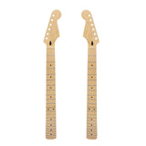 Maxbell Guitar Neck Easy to Install Replacement Part for ST Electric Guitar Amateurs Right Hand