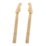 Maxbell Guitar Neck Easy to Install Replacement Part for ST Electric Guitar Amateurs Right Hand