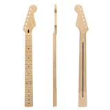 Maxbell Guitar Neck Easy to Install Replacement Part for ST Electric Guitar Amateurs Right Hand