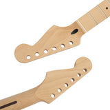 Maxbell Guitar Neck Easy to Install Replacement Part for ST Electric Guitar Amateurs Right Hand