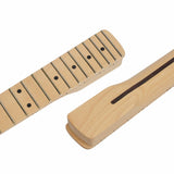 Maxbell Guitar Neck Easy to Install Replacement Part for ST Electric Guitar Amateurs Right Hand