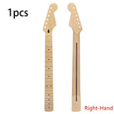 Maxbell Guitar Neck Easy to Install Replacement Part for ST Electric Guitar Amateurs Right Hand