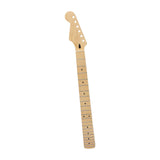 Maxbell Guitar Neck Easy to Install Replacement Part for ST Electric Guitar Amateurs Left Hand