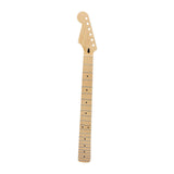 Maxbell Guitar Neck Easy to Install Replacement Part for ST Electric Guitar Amateurs Left Hand