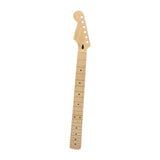 Maxbell Guitar Neck Easy to Install Replacement Part for ST Electric Guitar Amateurs Left Hand