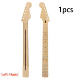 Maxbell Guitar Neck Easy to Install Replacement Part for ST Electric Guitar Amateurs Left Hand