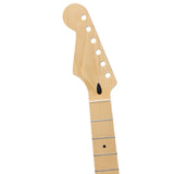 Maxbell Guitar Neck Easy to Install Replacement Part for ST Electric Guitar Amateurs Left Hand