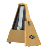 Maxbell Metronome Mechanical Professional Portable Pyramid for Violin Ukulele Guitar Wood Color