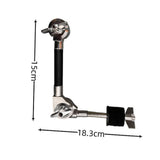 Maxbell Cymbal Locking Clamp Metal Accessories Adjustable Drum Cymbal Mounting Clamp