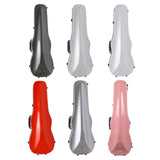 Maxbell 4/4 Violin Hard Case Sturdy Violin Storage for Beginner Violin Player Travel Black Stripe