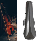Maxbell 4/4 Violin Hard Case Sturdy Violin Storage for Beginner Violin Player Travel Black Stripe