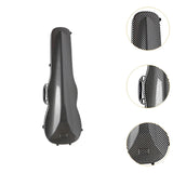 Maxbell 4/4 Violin Hard Case Sturdy Violin Storage for Beginner Violin Player Travel Black Stripe