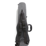 Maxbell 4/4 Violin Hard Case Sturdy Violin Storage for Beginner Violin Player Travel Black Stripe