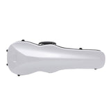 Maxbell 4/4 Violin Hard Case Sturdy Violin Storage for Beginner Violin Player Travel White