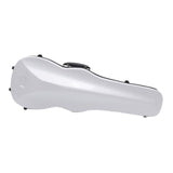 Maxbell 4/4 Violin Hard Case Sturdy Violin Storage for Beginner Violin Player Travel White