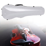 Maxbell 4/4 Violin Hard Case Sturdy Violin Storage for Beginner Violin Player Travel White