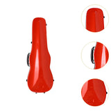 Maxbell 4/4 Violin Hard Case Sturdy Violin Storage for Beginner Violin Player Travel Red