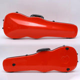 Maxbell 4/4 Violin Hard Case Sturdy Violin Storage for Beginner Violin Player Travel Red